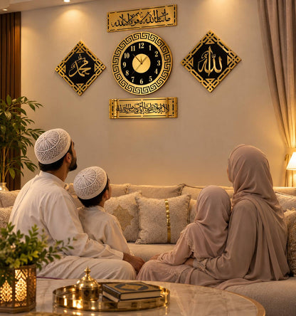 الساعة الاسلامية -5 قطع
